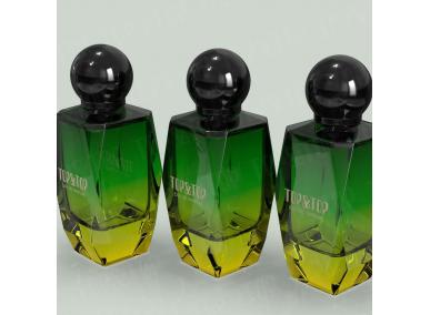 perfume bottles and packaging